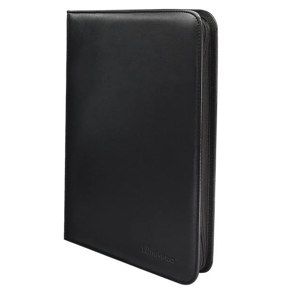 Ultra Pro: Vivid 9-Pocket Zippered Pro Binder - Black