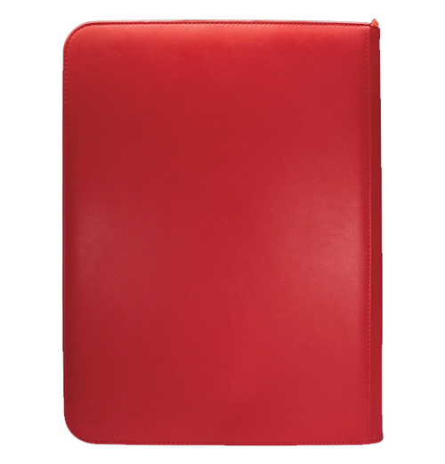 Ultra Pro: Vivid 9-Pocket Zippered Pro Binder - Red