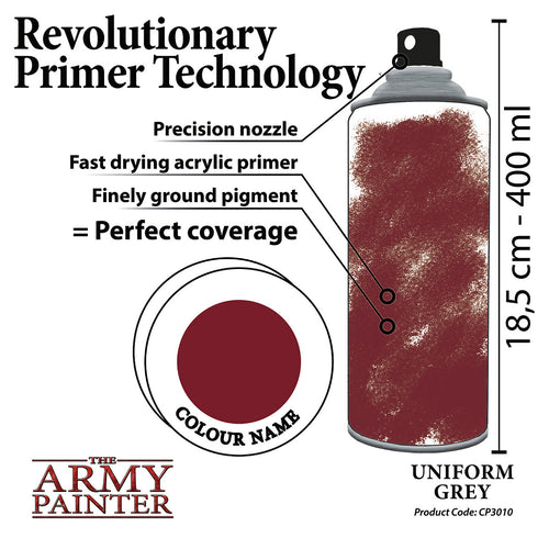 Army Painter: Uniform Grey Primer Spray