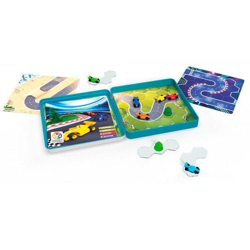 Smart Games - Magnetic Travel Tin Pole Position (Dansk)