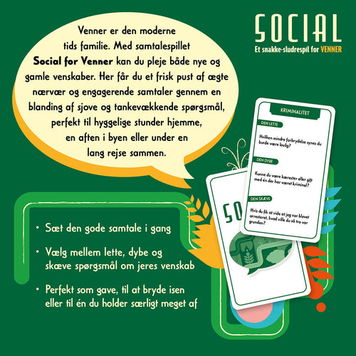 Social - Venner (Dansk)