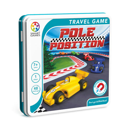 Smart Games - Magnetic Travel Tin Pole Position (Dansk)