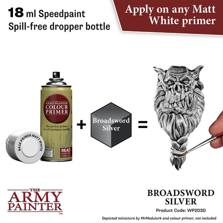 Army Painter: Speedpaint 2.0 - Broadsword Silver