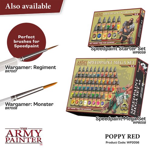 Army Painter: Speedpaint 2.0 - Poppy Red