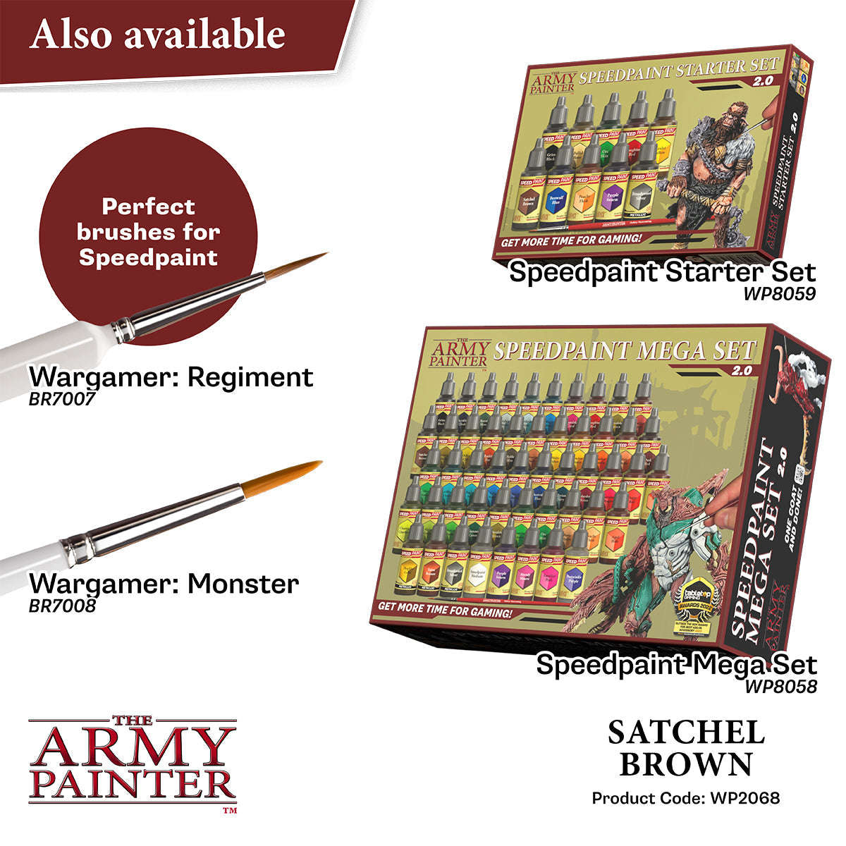 Army Painter: Speedpaint 2.0 - Satchel Brown