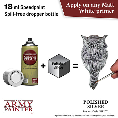 Army Painter: Speedpaint 2.0 - Polished Silver