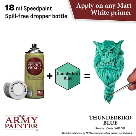 Army Painter: Speedpaint 2.0 - Thunderbird Blue