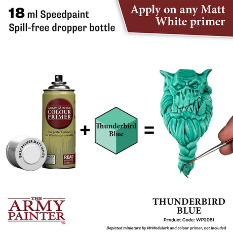 Army Painter: Speedpaint 2.0 - Thunderbird Blue