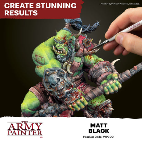 The Army Painter - Warpaints Fanatic: Matt Black