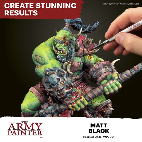 The Army Painter - Warpaints Fanatic: Matt Black