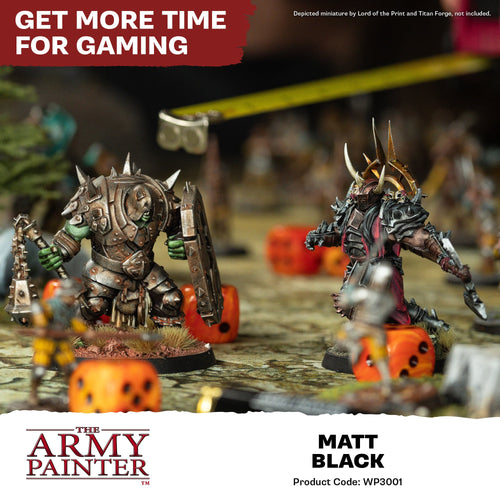 The Army Painter - Warpaints Fanatic: Matt Black