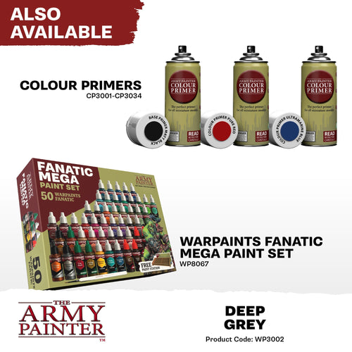 The Army Painter - Warpaints Fanatic: Deep Grey