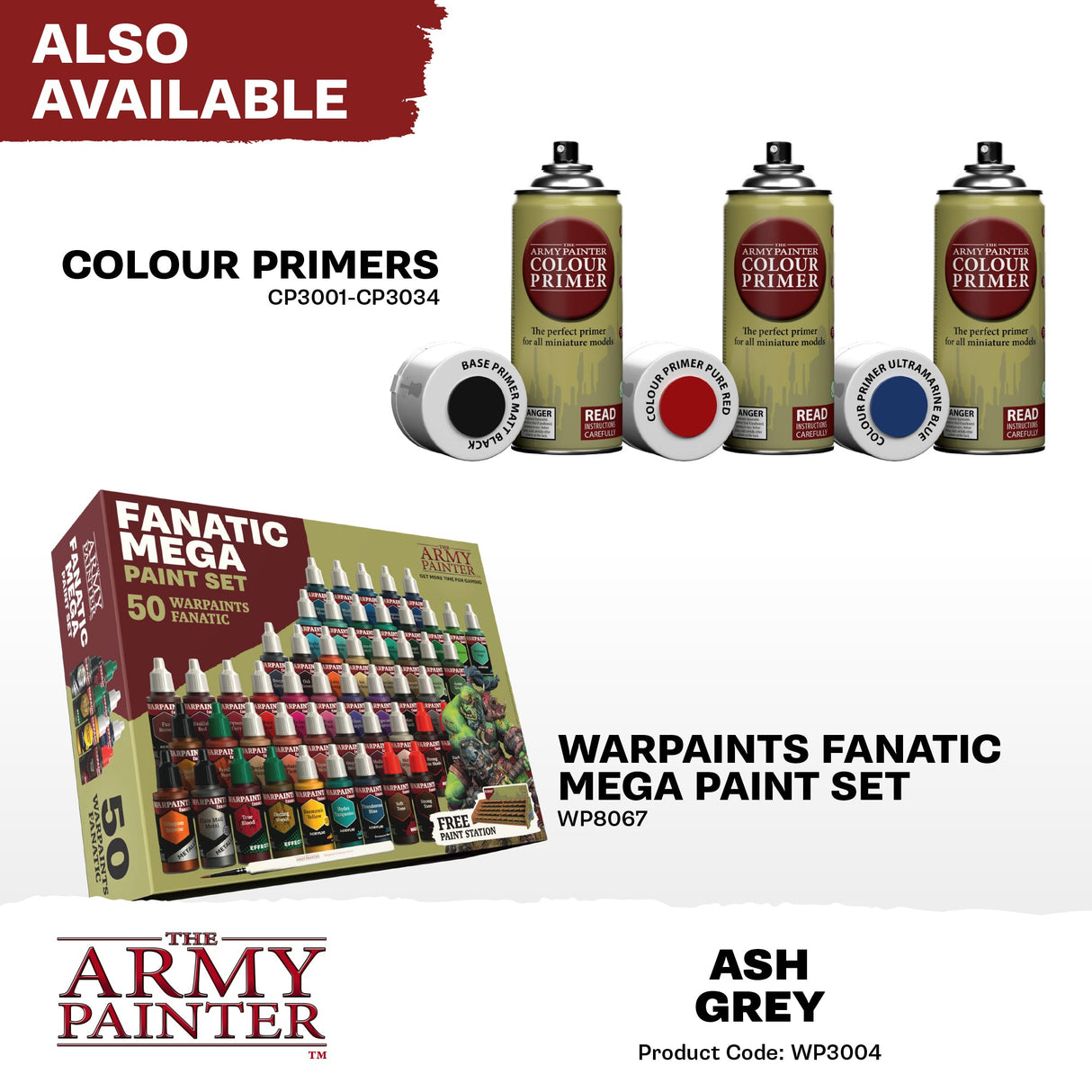 The Army Painter - Warpaints Fanatic: Ash Grey