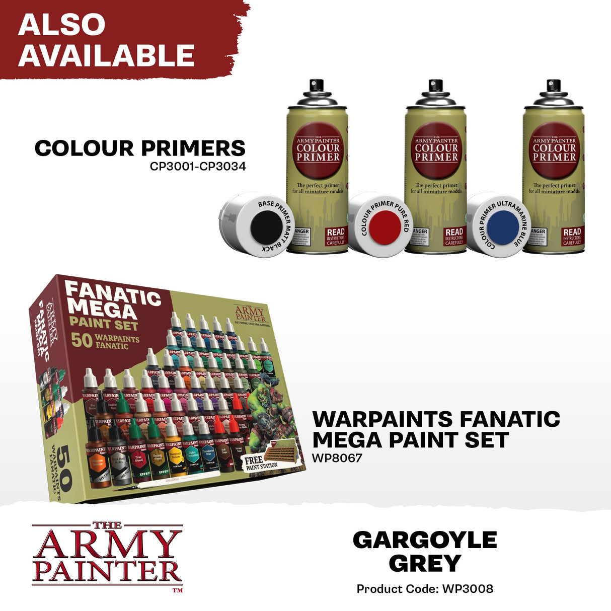 The Army Painter - Warpaints Fanatic: Gargoyle Grey