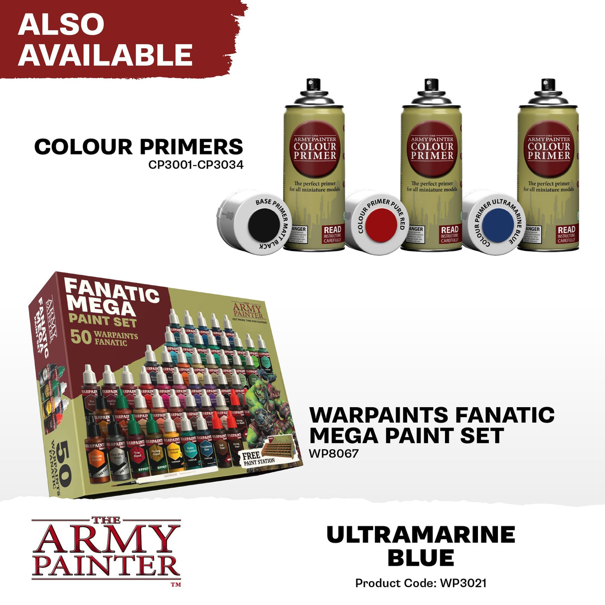 The Army Painter - Warpaints Fanatic: Ultramarine Blue