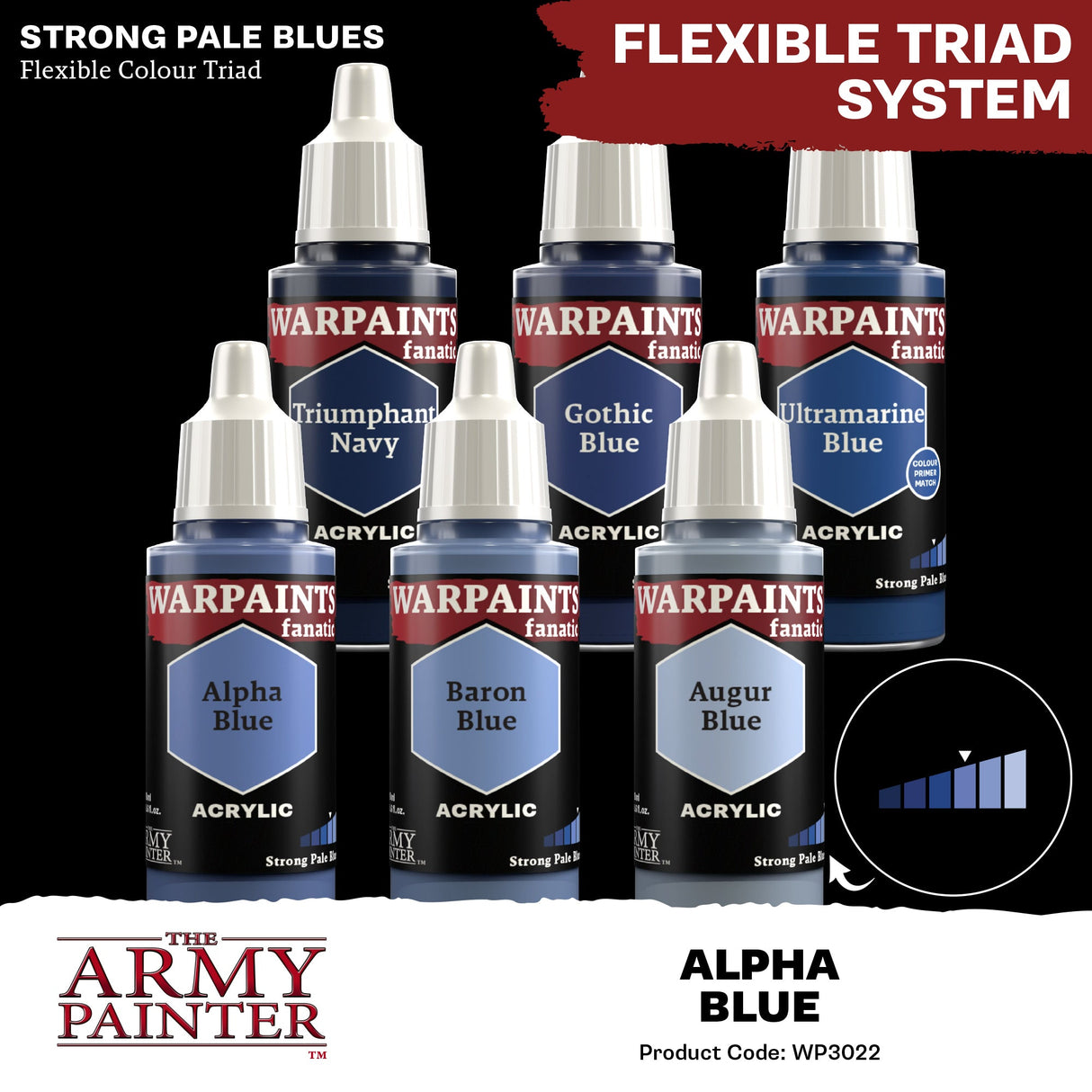 The Army Painter - Warpaints Fanatic: Alpha Blue