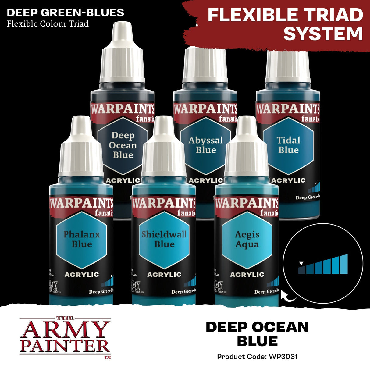 The Army Painter - Warpaints Fanatic: Deep Ocean Blue