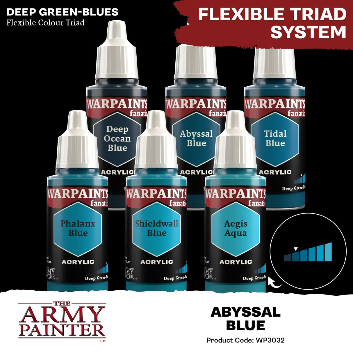 The Army Painter - Warpaints Fanatic: Abyssal Blue