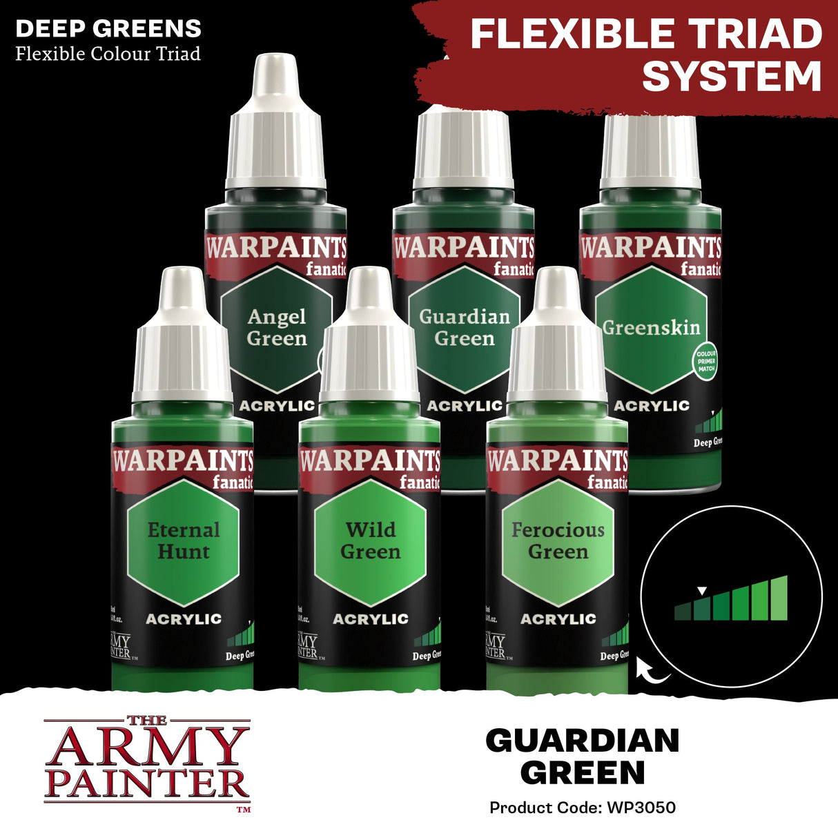 The Army Painter - Warpaints Fanatic: Guardian Green