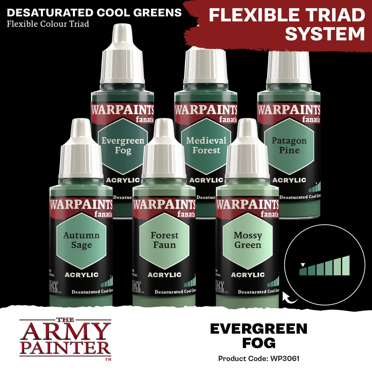 The Army Painter - Warpaints Fanatic: Evergreen Fog