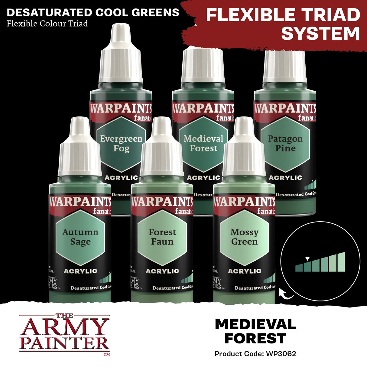 The Army Painter - Warpaints Fanatic: Medieval Forest