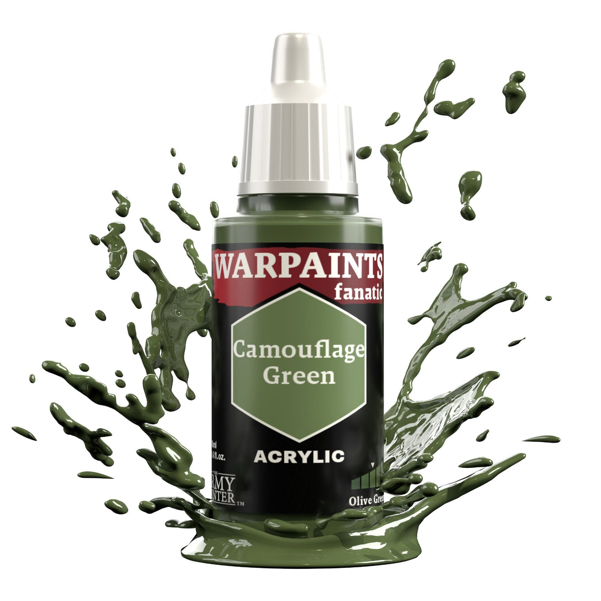The Army Painter - Warpaints Fanatic: Camouflage Green