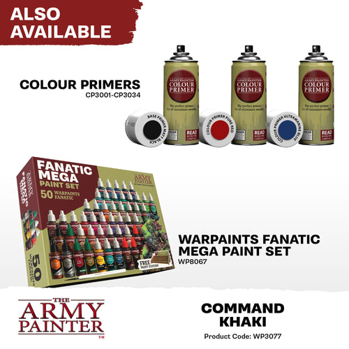 The Army Painter - Warpaints Fanatic: Command Khaki