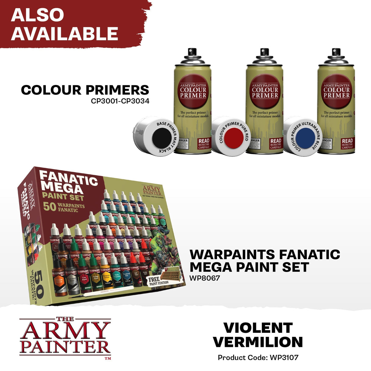 The Army Painter - Warpaints Fanatic: Violent Vermilion