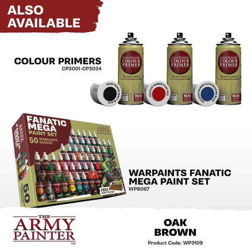 The Army Painter - Warpaints Fanatic: Oak Brown