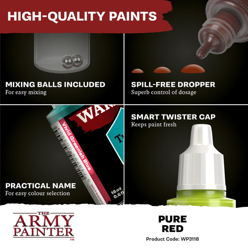 The Army Painter - Warpaints Fanatic: Pure Red