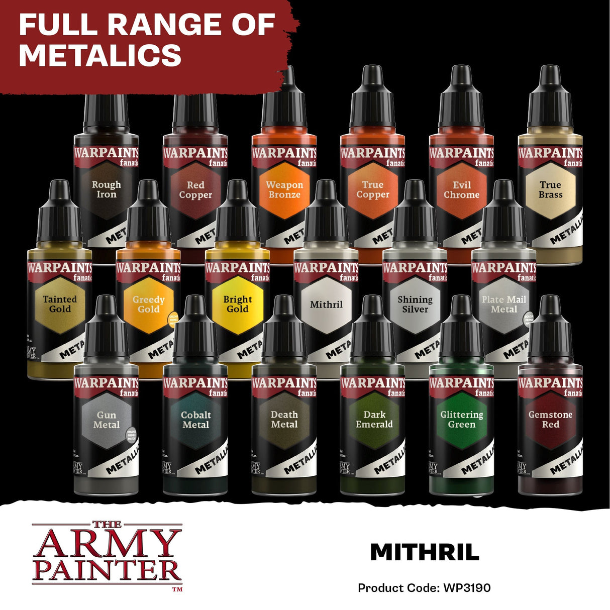 The Army Painter - Warpaints Fanatic Metallic: Mithril