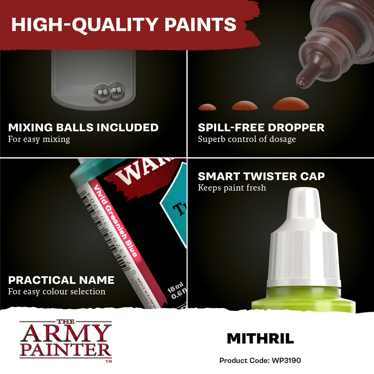 The Army Painter - Warpaints Fanatic Metallic: Mithril