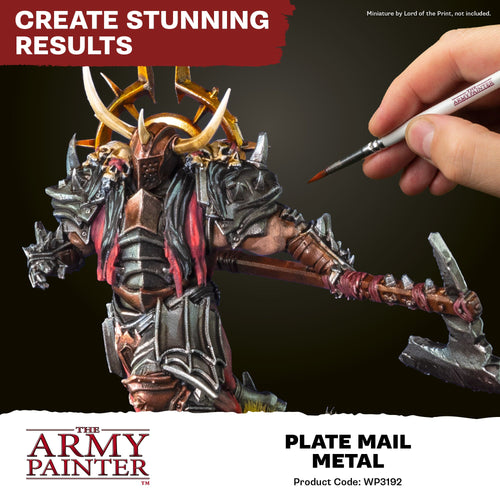 The Army Painter - Warpaints Fanatic Metallic: Plate Mail Metal