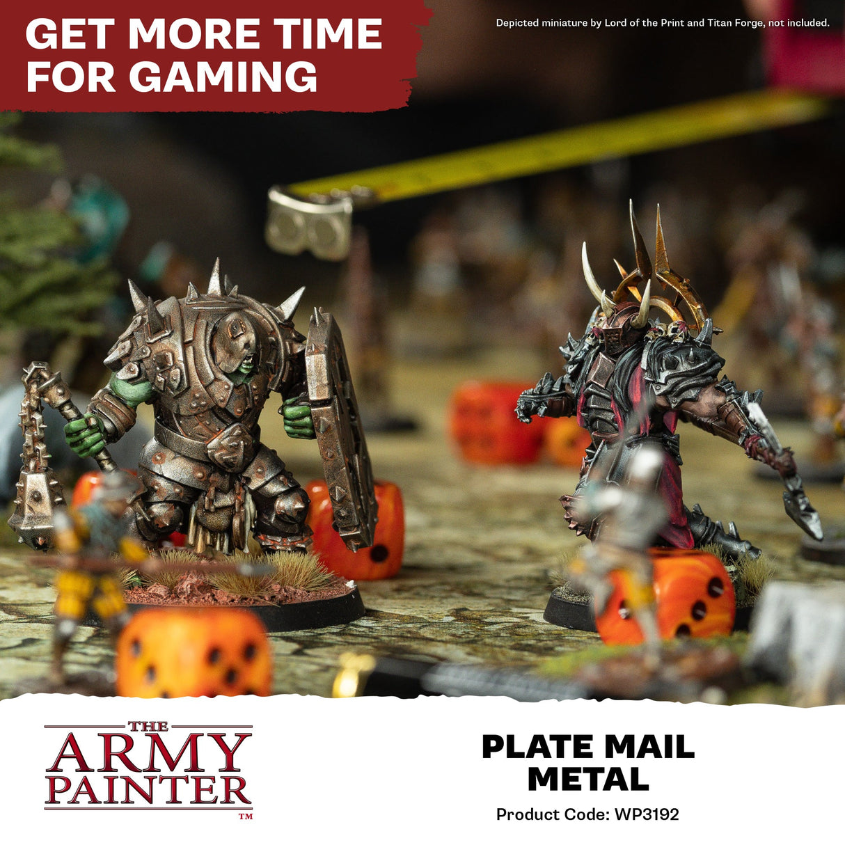 The Army Painter - Warpaints Fanatic Metallic: Plate Mail Metal