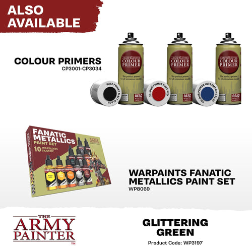 The Army Painter - Warpaints Fanatic Metallic: Glittering Green