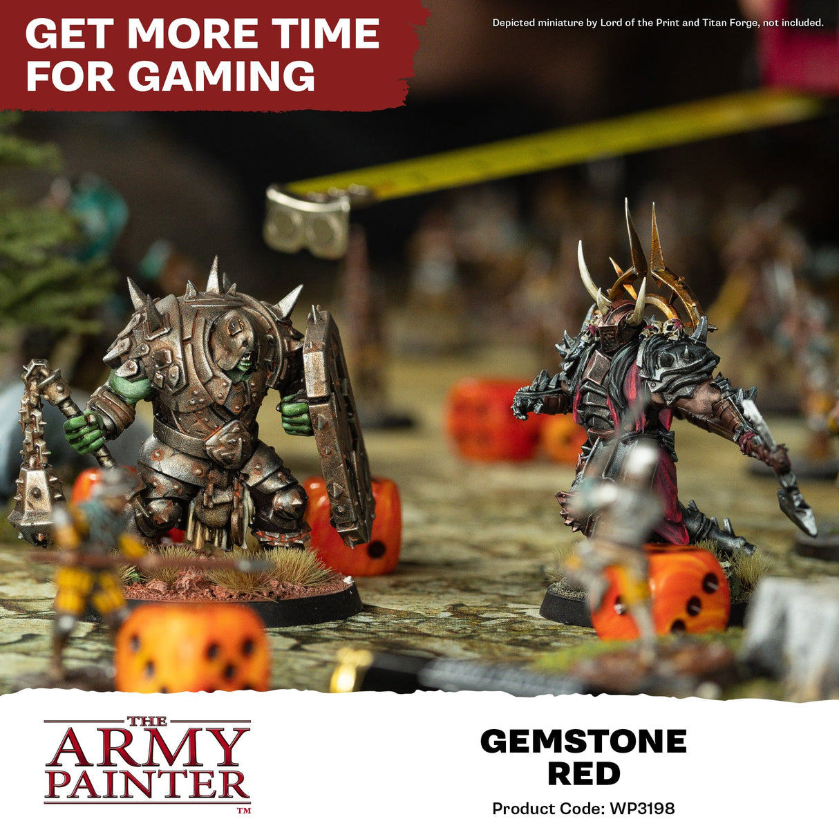 The Army Painter - Warpaints Fanatic Metallic: Gemstone Red