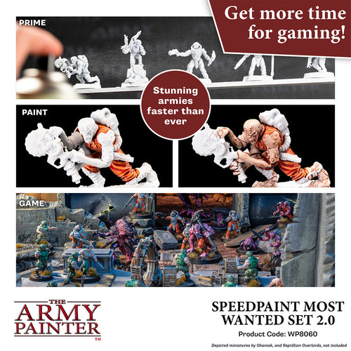 Army Painter: Speedpaint 2.0 - Most Wanted Set
