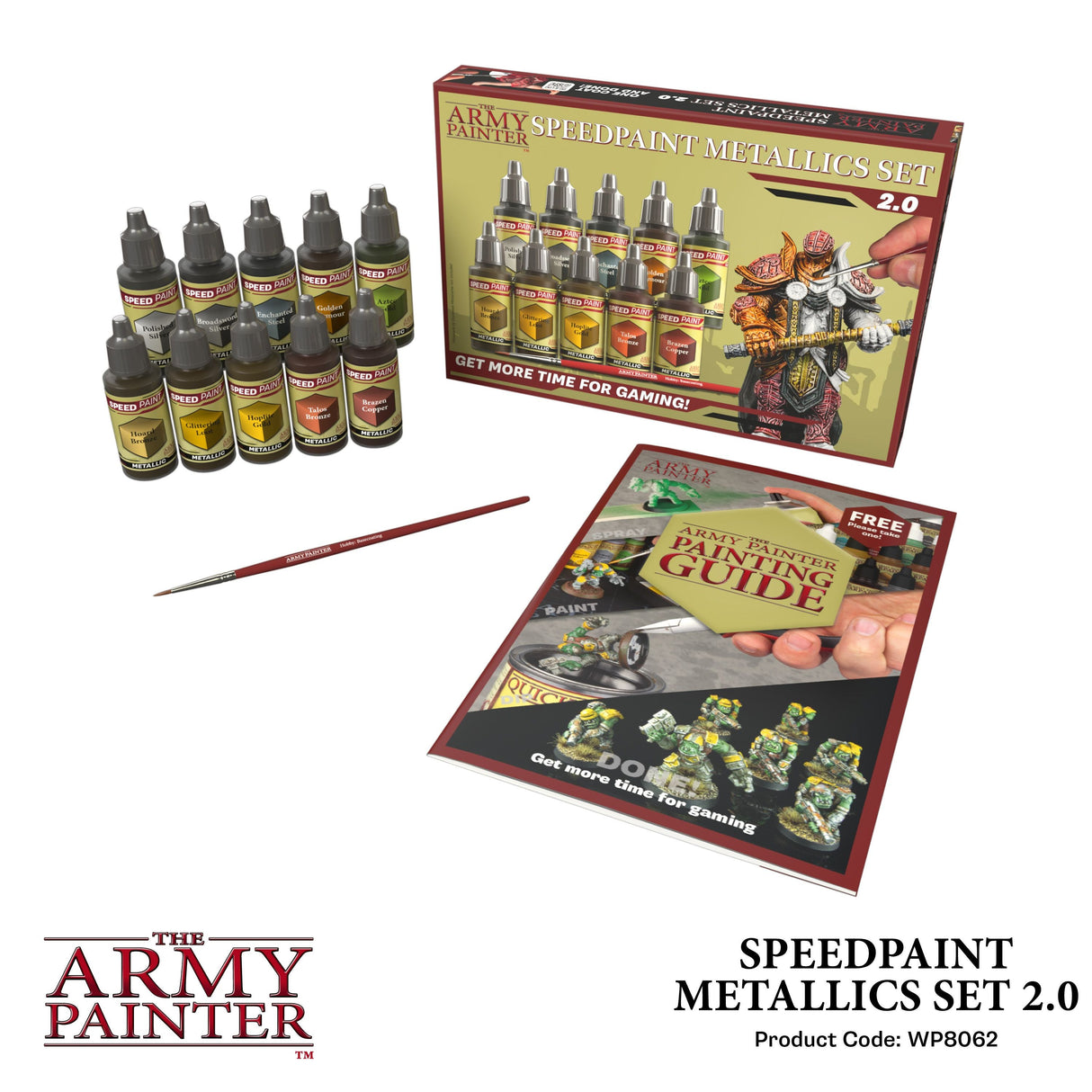Army Painter: Speedpaint 2.0 - Metalics Set