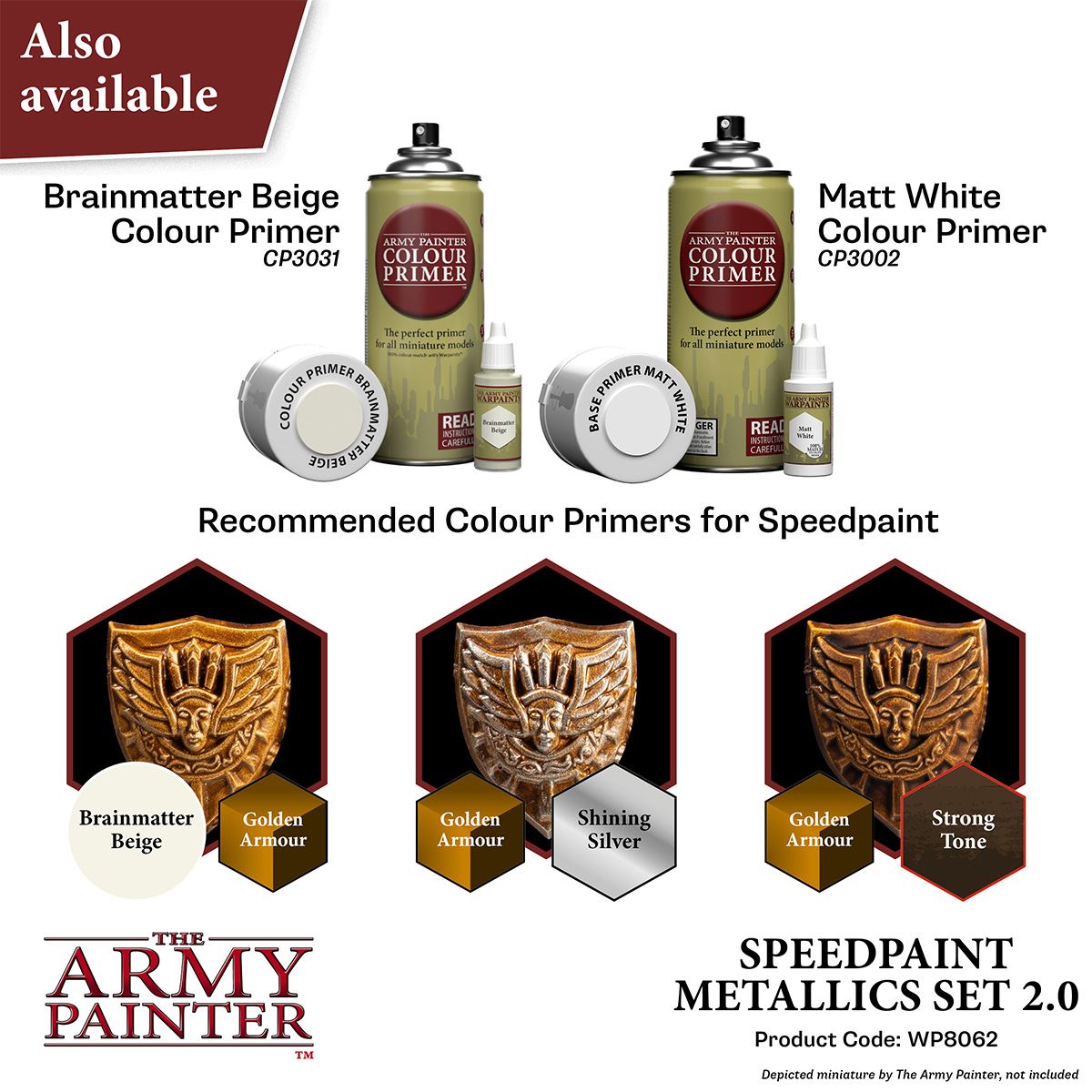 Army Painter: Speedpaint 2.0 - Metalics Set