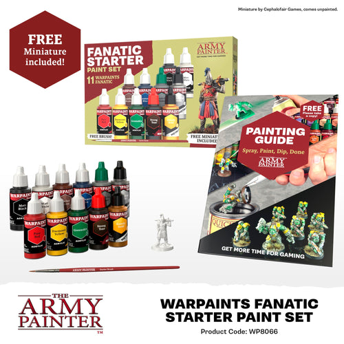 Army Painter: Warpaints Fanatic Starter Paint Set