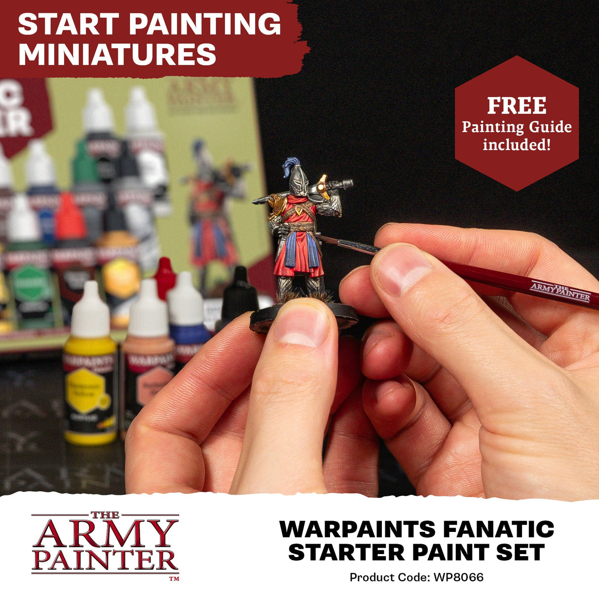 Army Painter: Warpaints Fanatic Starter Paint Set