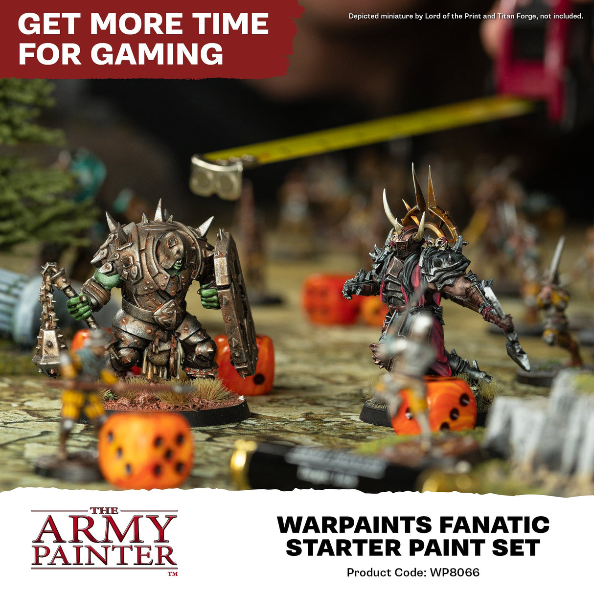 Army Painter: Warpaints Fanatic Starter Paint Set