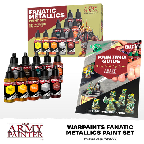 Army Painter: Warpaints Fanatic Metallics Paint Set