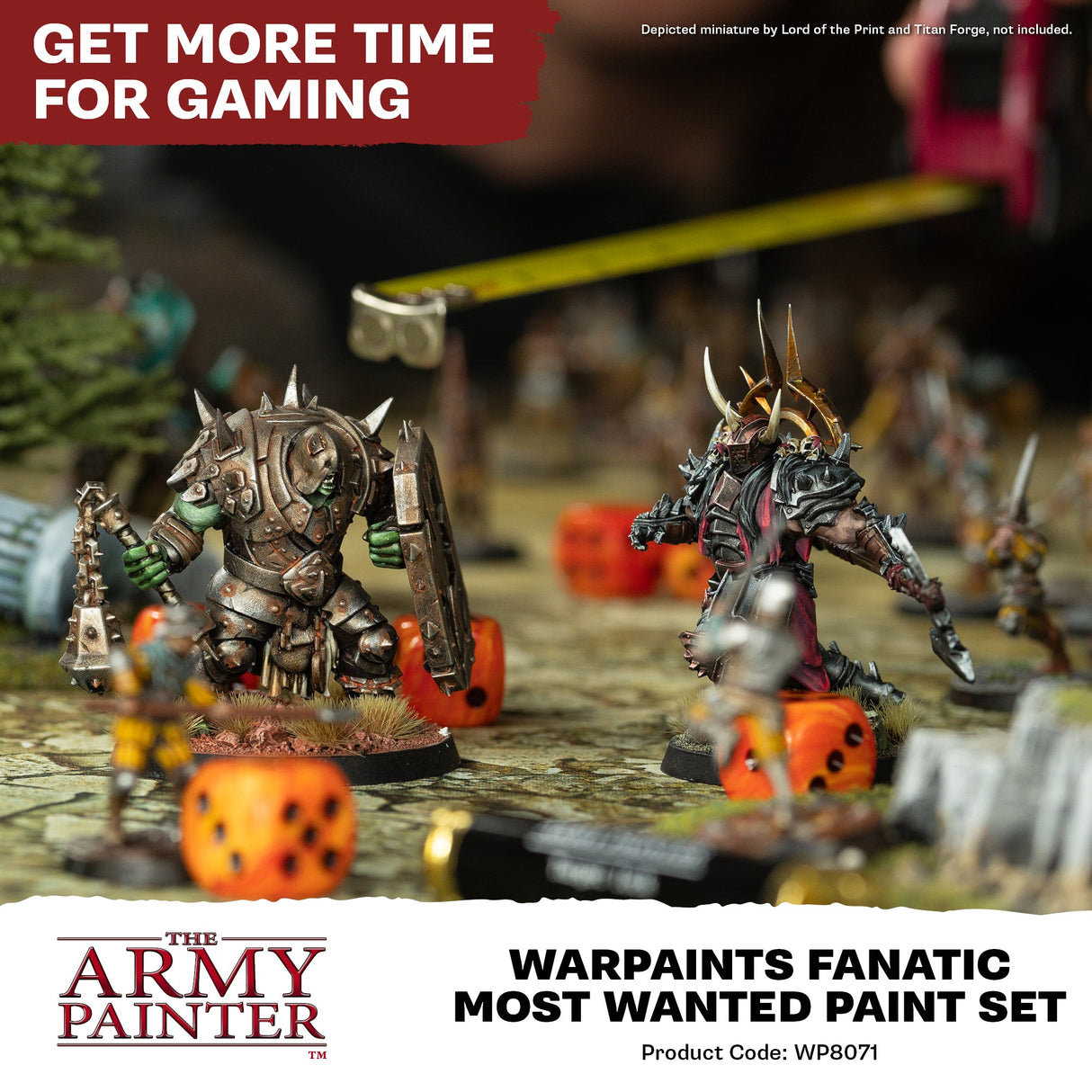 Army Painter: Warpaints Fanatic Most Wanted Paint Set