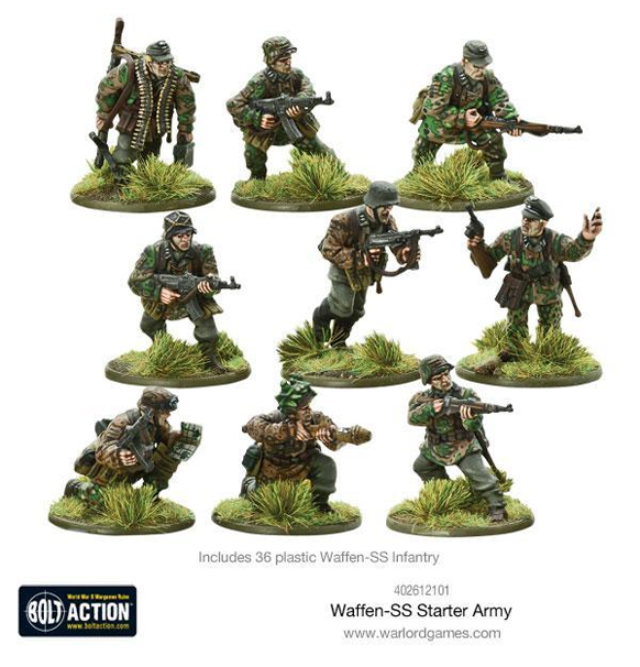 Bolt Action: Waffen SS - Starter Army (Eng)