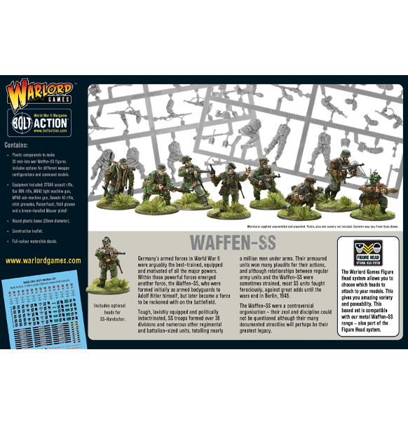 Bolt Action: Waffen SS - WWII SS-Grenadiers (Eng)