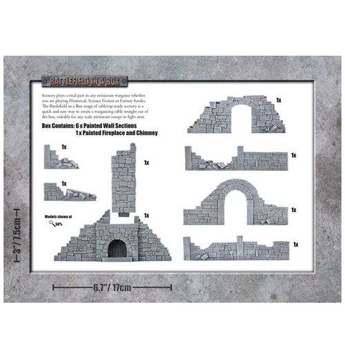 Battlefield in a box: Wartorn Village - Ruins
