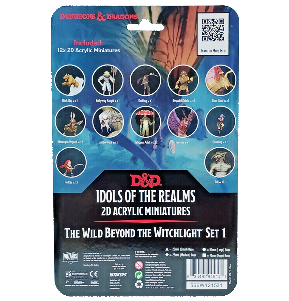 Dungeons & Dragons: 5th Ed. - Idols of the Realms: the Wild Beyond the Witchlight Set 1 - 2D