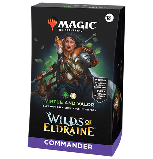 Magic the Gathering: Wilds of Eldraine - Virtue and Valor Commander Deck