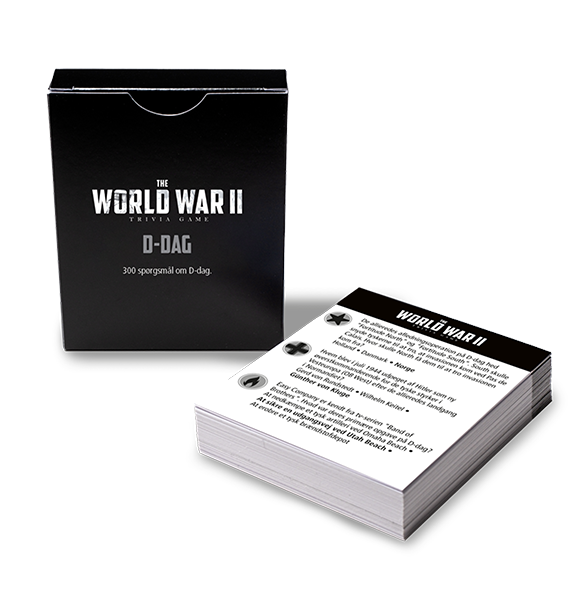 The World War II Trivia Game: D-Dag (Exp) (Dansk)